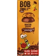 BOB SNAIL ЦУКЕРКИ МАНГОВІ В МОЛ.ШОКОЛАДІ 30ГР